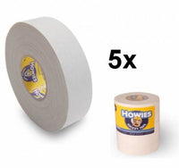 5x Pak Howies White Tape 1"x18m