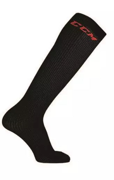CCM Eishockey Schlittschuhsocken Liner Socken senior schwarz lang