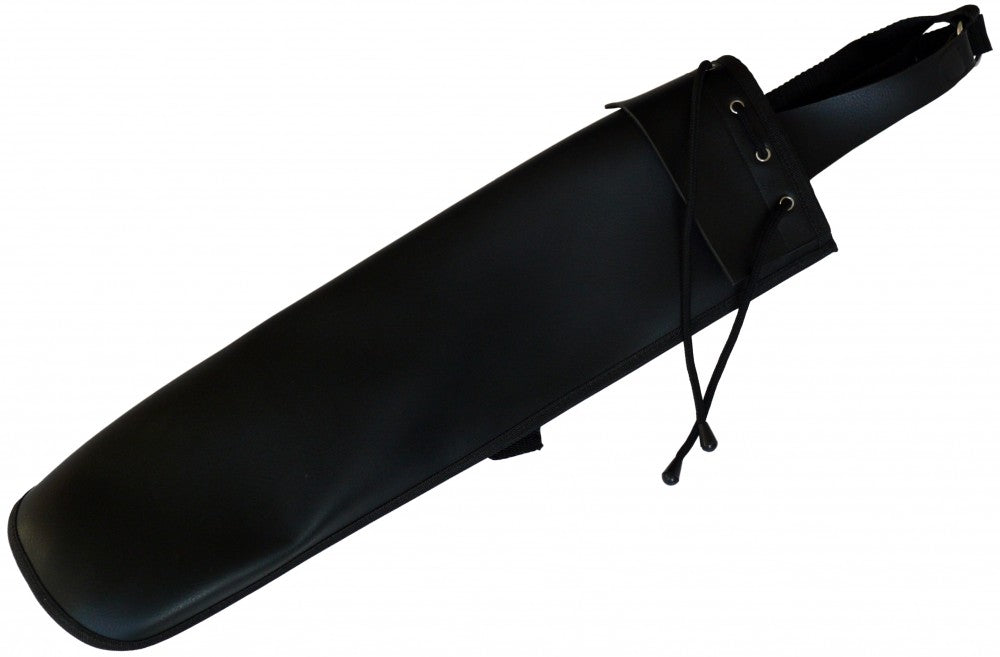 Rückenköcher, wasserabweisendes Nylon 55x15 cm f. Bogensport BLACK.BULLS