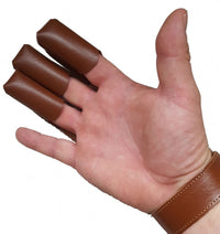 Bogenhandschuh, Handschuh Bogenschiessen Leder black.bulls Halona S-XL