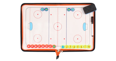 Eishockey Trainertafel Coachboard Taktik im Buchformat