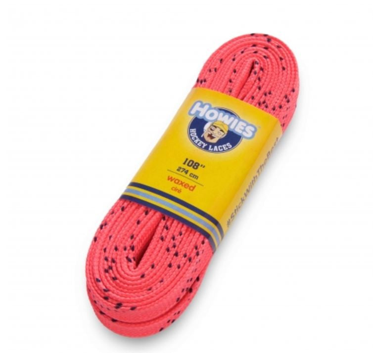 Howies colored Wax Molded Tip laces Schnürsenkel pink