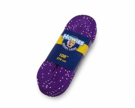 Howies colored Cloth Molded Tip laces Schnürsenkel purple