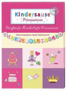 Kindergeburstag SET, Geburtstag Partybox Prinzessin