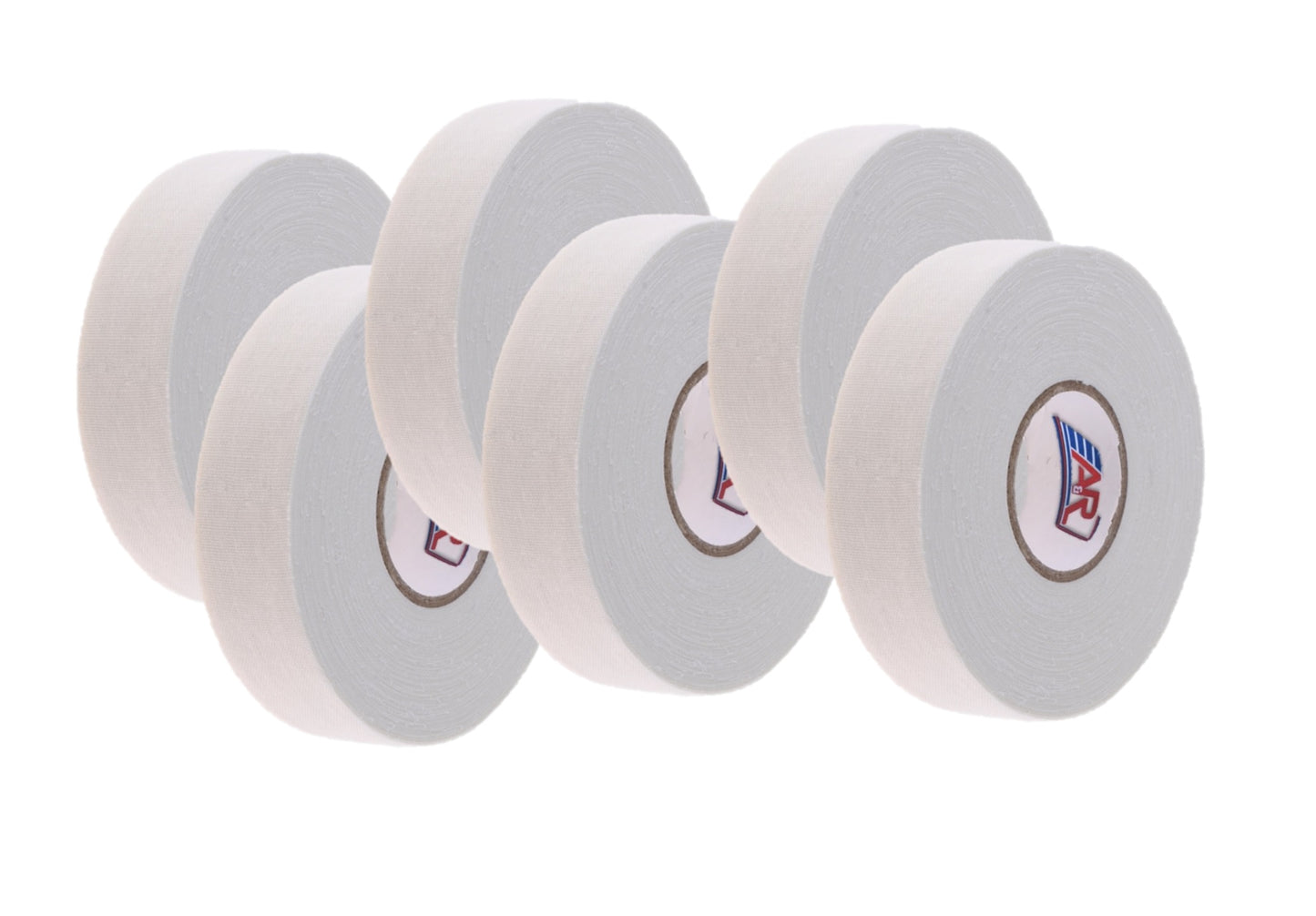 6x Eishockey Tape 1"x20 YD White 6PK Hockeytape weiss
