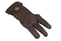 Bogenschiesshandschuh, Handschuh Bogenschiessen, Fingerschutz XS-XL von Bignami