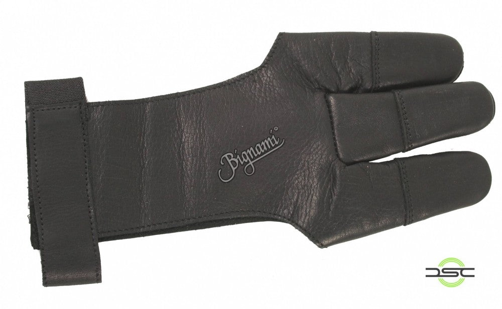 Bogenhandschuh Bignami Italy DSC nero für Bogensport, Schießhandschuh S-XL